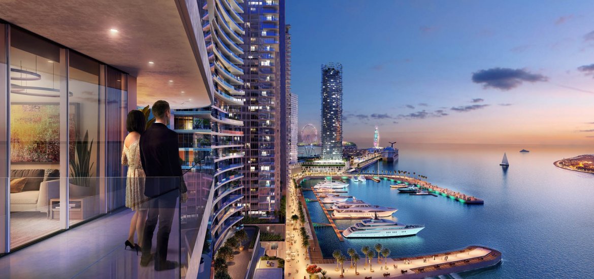 Apartamento en venta en Emaar beachfront, Dubai, EAU 2 dormitorios, 109 m2 No. 1679 - foto 4